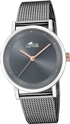 Produktbild von Lotus Damen Uhr Elegant Edelstahl Armbanduhr Classic grau D2UL18878/3