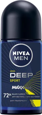 Immagine prodotto di NIVEA MEN - Deodorante Roller - Deep Sport - 50 ml - 1 pezzo