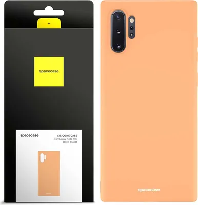 Produktbild von Spacecase Silikonhülle Galaxy Note 10+ orange