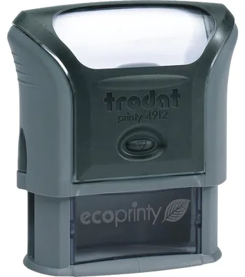 Zdjęcie produktu dla Wedo 51 4912212, Samotuszujący, Stempel tekstowy, Plastik, 42 x 12 mm, Czarny, Szary, 65%