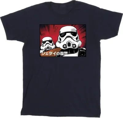 Obrázok produktu pre Star Wars - Pánske tričko BI46868 (M) (námornícka modrá)
