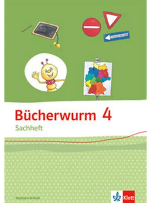 Obrázek produktu pro Bücherwurm Sachheft. Arbeitsheft 4. Schuljahr für Sachsen-Anhalt