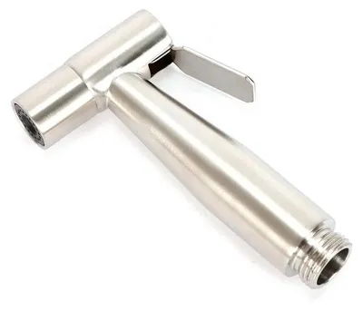 Immagine prodotto di WC Bidet doccetta - Set doccetta - Acciaio inox - Tubo flessibile da 1,5 m - Montaggio a parete o su cassetta di scarico - Ugello a pressione potenziata - Max. 80 °C - Bianco
