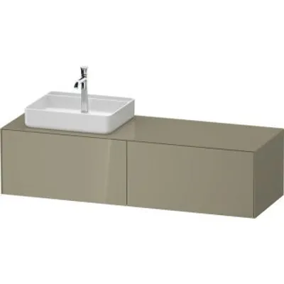Produktbild von DURAVIT WT4864LH2H20010 Konsolen-WTU wh White Tulip 550x1300x