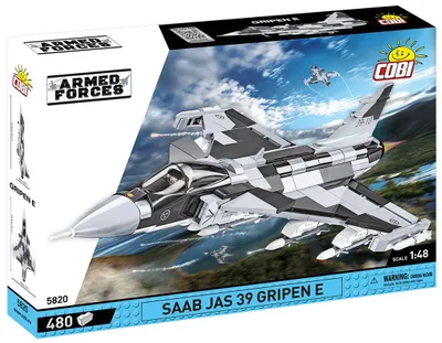 Produktbild von COBI Saab JAS 39 Gripen E, Bausatz, 7 Jahr(e), 480 Stück(e)