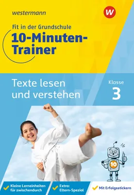 Produktbild von Fit in der Grundschule - 10-Minuten-Trainer. Texte lesen und verstehen