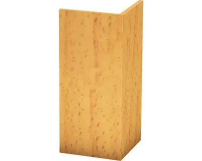 Produktbild von Prinz PVC Winkelprofil hart buche 20 x 20 mm x 2,5 m