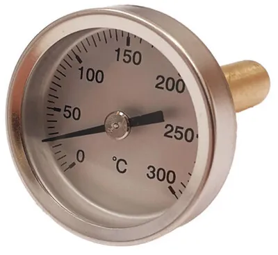 Immagine prodotto di Termometro per forno a legna, con scala di temperatura fino a 300 °C