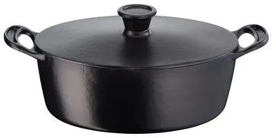 Immagine prodotto di Pentola in ghisa con coperchio, diametro 30 cm