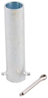 Image de Axe de roue Avec goupille fendue, galvanisé Ø 20 x 120 mm