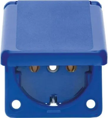 Produktbild von Berker SCHUKO-Einbausteckdose bl 7429635
