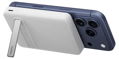 Productafbeelding van Belkin BPD016hqWH, 5000 mAh, Draadloos opladen, 20 W, Wit