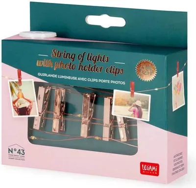 Produktbild von Legami LICHTERKETTE M.CLIPS FUER FOTOS 20LED FUER FOTOS 20LED