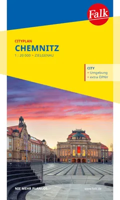 Produktbild von Falk Cityplan Chemnitz 1:20.000
