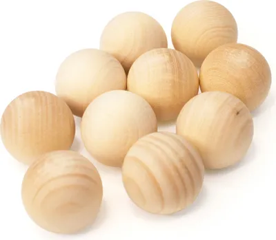 Produktbild von Holzset „Kugeln“ 10 Stück 25 mm