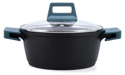 Image de Casserole en aluminium moulé Quid Confort, 20 cm - 2,2 litres, en aluminium, adaptée pour