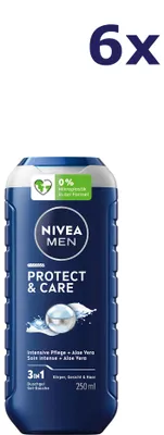 Produktbild von 6x Nivea men Protect & Care Shower Gel 250 ml