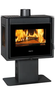 Obrázok produktu pre Krbové kachle Prity PM3L-TV - 13 kW s predným a bočnými oknami | EEK A+
