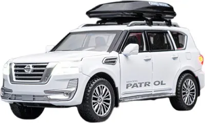 Produktbild von 1:32 Alloy Car Ornaments Simulation Offroad Vehicle Toys Weiß