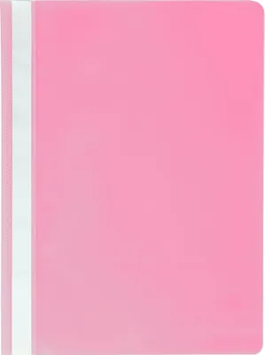 Produktbild von Exacompta 25x Schnellhefter A4 aus PP - Rosa - 449212B