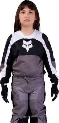 Immagine prodotto di FOX 180 Nitro pantaloni da motocross per giovani, nero/grigio, 22