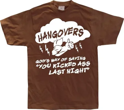 Produktbild von Hangovers - Gods Way - X-Large - Brown