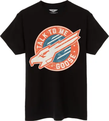 Produktbild von Top Gun: Maverick - "Talk to Me Goose" T-Shirt für Herren NS7223 (M) (Schwarz)