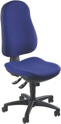 Produktbild von Topstar Bürodrehstuhl Support® SY ohne Armlehnen, blau