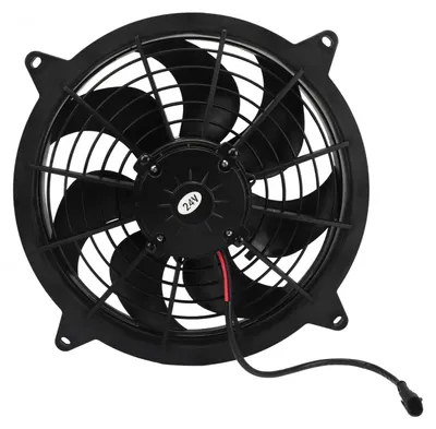 Zdjęcie produktu dla Wentylator klimatyzacji 24 V, 160 W, 7 łopatek, odprowadzanie ciepła, wydajna chłodnica do autobusów i ciężarówek