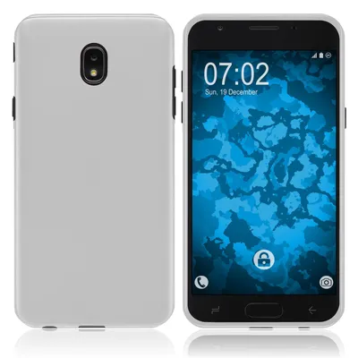 Produktbild von PhoneNatic Case kompatibel mit Samsung Galaxy J7 (2018) - clear Silikon Hülle matt Cover