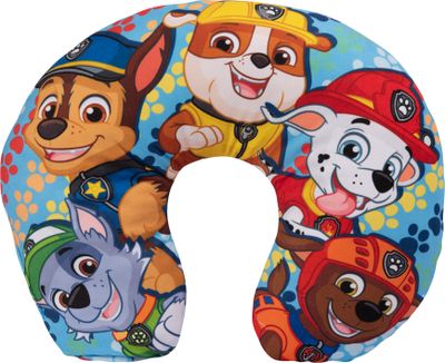 Paw Patrol - Reise Nackenkissen bequemes Reisekissen Nackenhörnchen Auto Flugzeug
