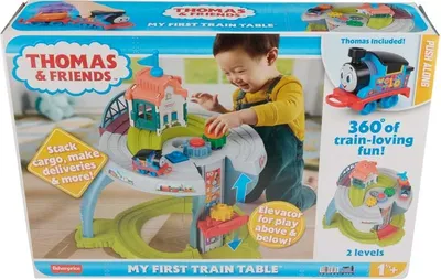 Produktbild von Fisher-Price Thomas & seine Freunde Thomas & Friends My First Train Table, Zug, 1,5 Jahr(e), Kunststoff, Mehrfarbig