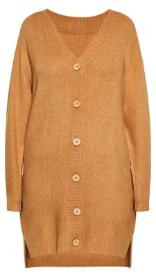 Produktbild von RISA damen strickjacke - kamel, M