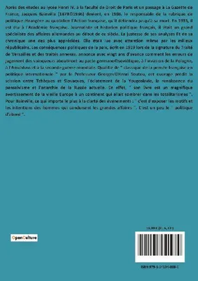 Produktbild von Die politischen Folgen des Friedens