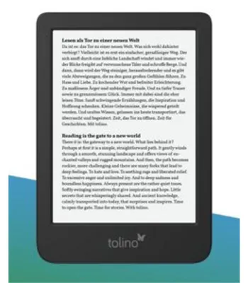 Produktbild von tolino shine