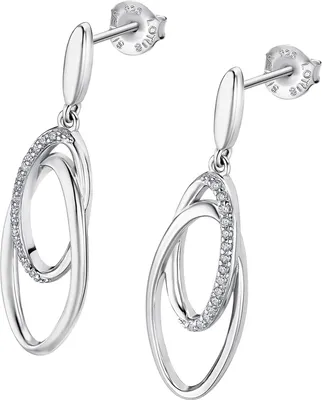 Image de Lotus Silver Boucles d'oreilles en argent 925 Boucles d'oreilles femmes JLP3489-4-1