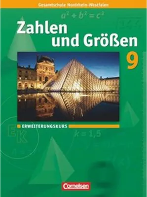 Obrázek produktu pro Zahlen und Größen 9. Schuljahr. Schülerbuch. Erweiterungskurs