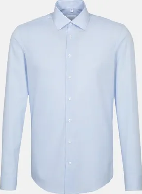 Produktbild von Seidensticker Men´s Shirt Slim Fit Check/Stripes Long Sleeve