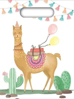 Produktbild von Lama Party 6 Tüten