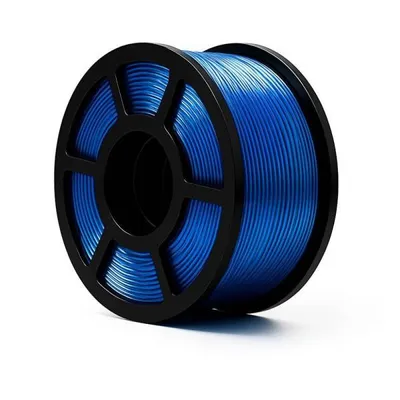 Produktbild von 3D-Drucker Filament PETG Blau Metallic RAL5002 – 1 kg Spule in 1,75 mm