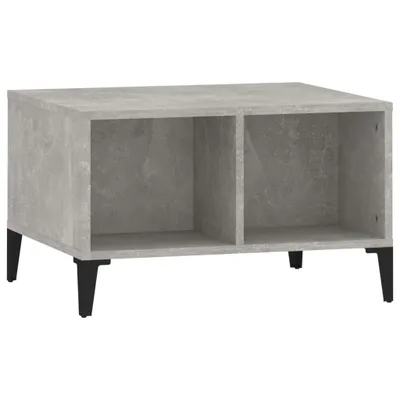 Obrázek produktu pro vidaXL Konferenční stolek Concrete Grey 60x50x36,5 cm Dřevěný materiál