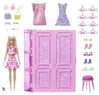 Produktbild von Barbie Traumkleiderschrank mit Puppe
