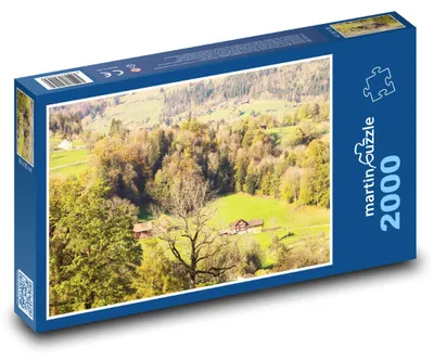 Zdjęcie produktu dla martinpuzzle - Puzzle 2000 - Dom w górach