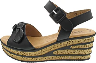 Produktbild von Gabor Keilsandaletten - 24.653.27 Damen 31353533383839 Schwarz 38 1/2 EU