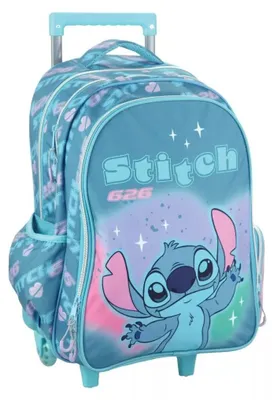 Produktbild von Disney Lilo und Stitch Brush It Out Rollkoffer Schultasche,