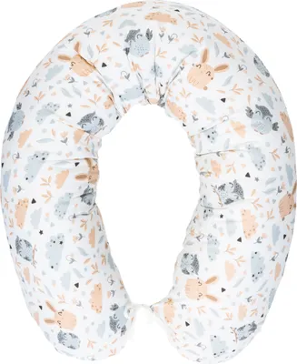 Produktbild von Amilian Stillkissen mit Füllung für klein Baby Schwangerschaftskissen zum Schlafen Baumwolle inkl. Bezug Größe 170cm Pregnancy Pillow; Lichtung
