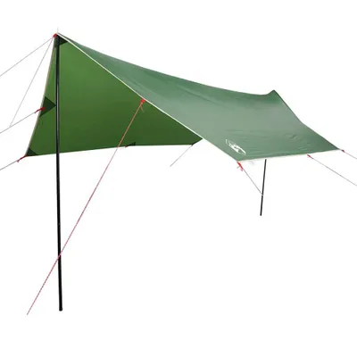Image de Bâche de camping vert 460x305x210 cm imperméable