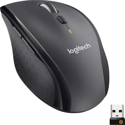 Obrázok produktu pre Logitech Marathon M705/ Bezdrôtová/ Optická/ 1000dpi/ USB prijímač/ čierno-šedá