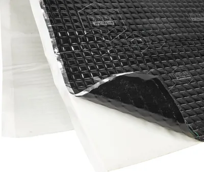 Produktbild von Alubutyl Schalldämmung Schalldämmmatten Set für 2 Türen Anti Dröhn Vibration Dämmmatte Auto Boot selbstklebend (22,84 Euro/qm)