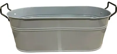 Produktbild von Blumenkasten Zink Lafiora 49,5 x 20,5 x 16,5 cm beige